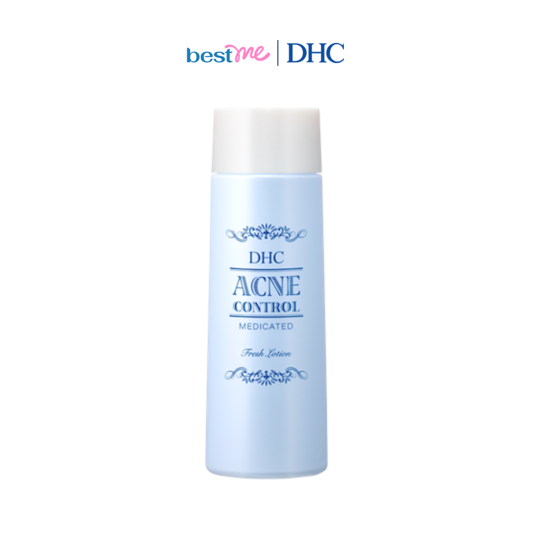 Nước hoa hồng trị mụn DHC Acne Control Fresh Lotion giảm nhờn và se khít lỗ chân lông