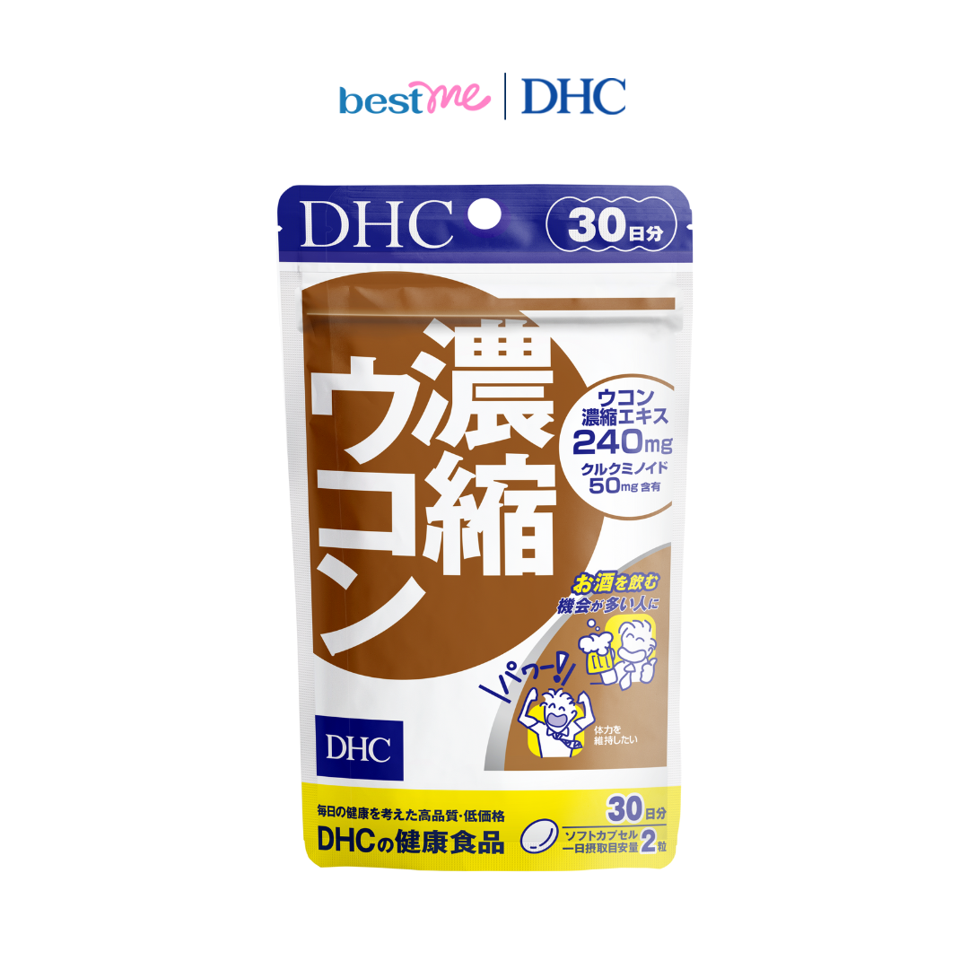 Thực phẩm bảo vệ sức khỏe DHC Concentrated Turmeric dạng viên uống