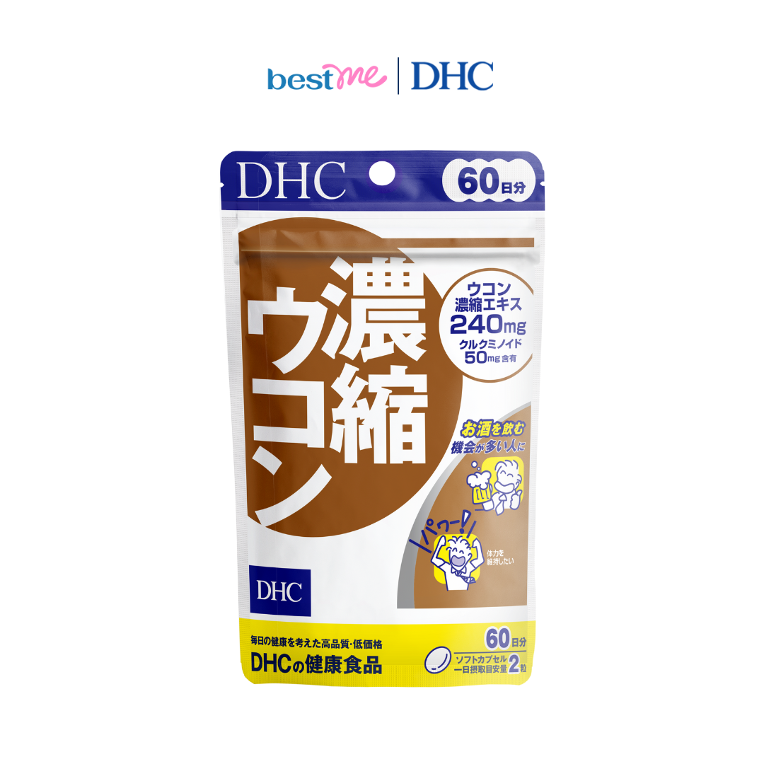 Thực phẩm bảo vệ sức khỏe DHC Concentrated Turmeric dạng viên uống