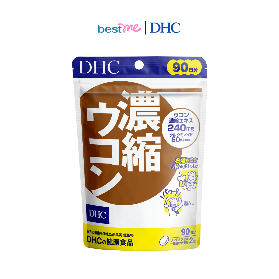 Thực phẩm bảo vệ sức khỏe DHC Concentrated Turmeric dạng viên uống