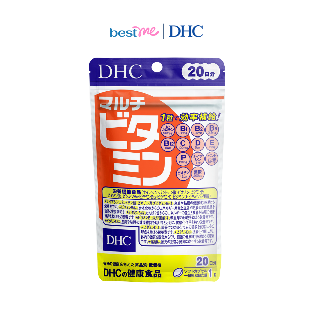 Thực phẩm bảo vệ sức khỏe DHC Multi Vitamins dạng viên uống