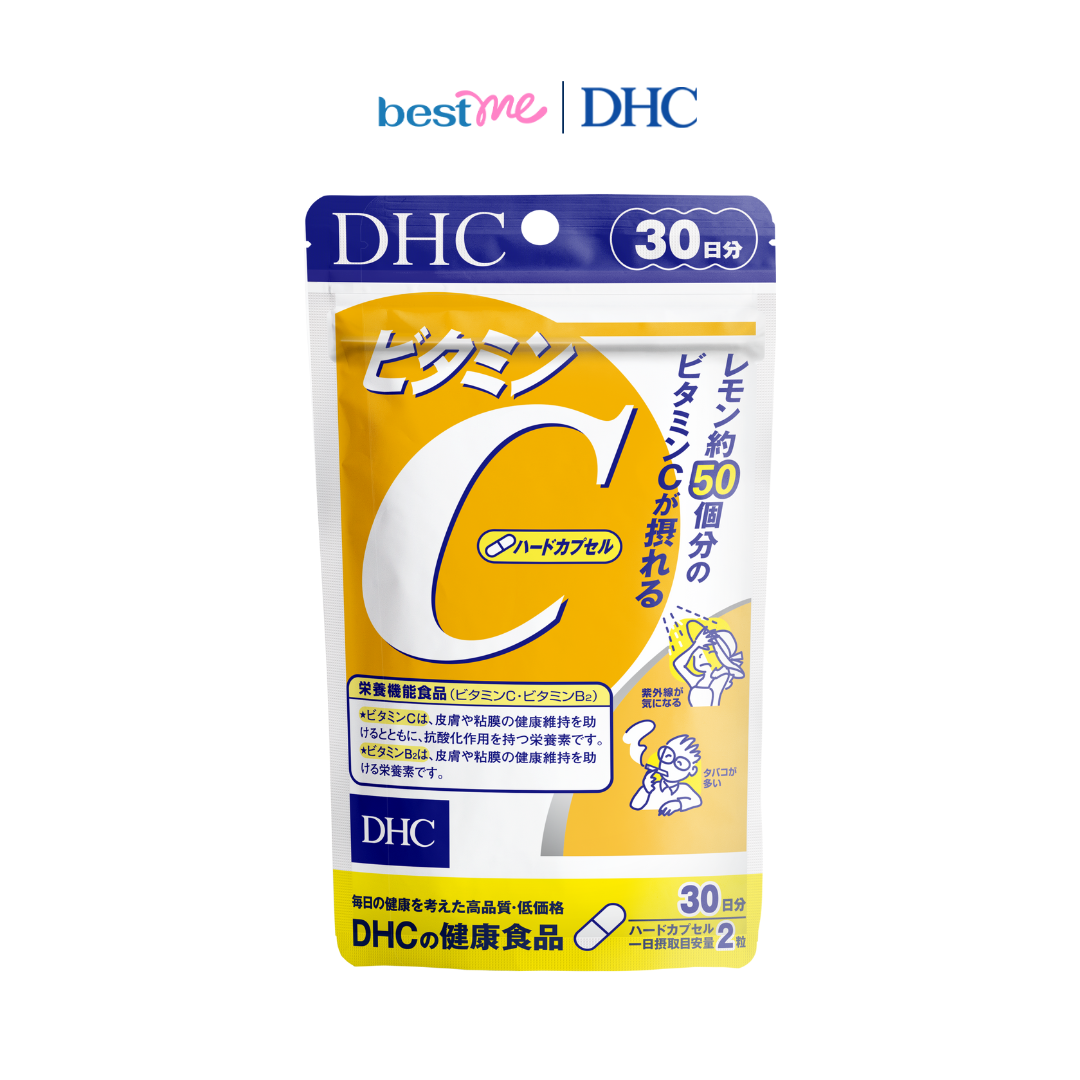 Thực phẩm bảo vệ sức khỏe DHC Vitamin C Hard Capsule dạng viên uống