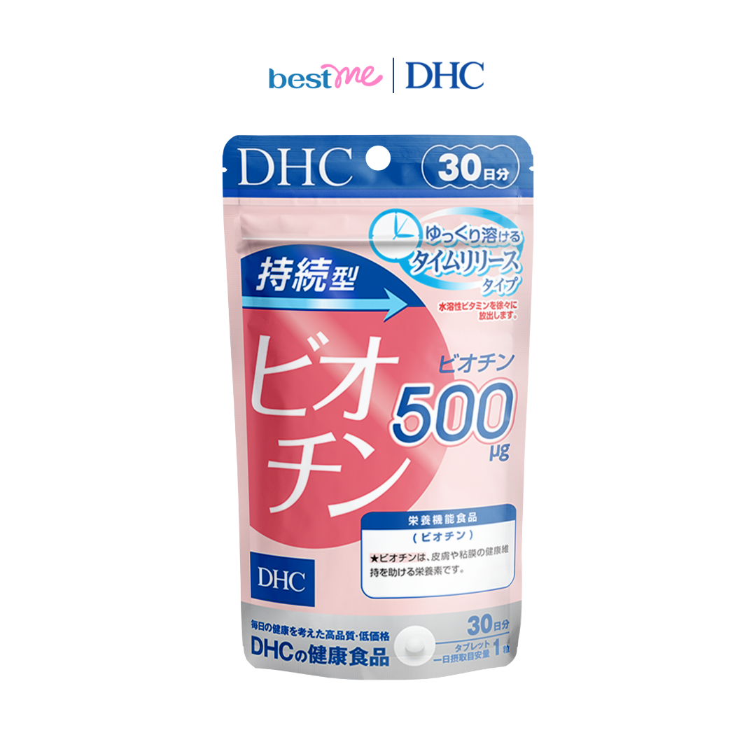 Thực phẩm bảo vệ sức khỏe DHC Sustained Release Biotin dạng viên uống