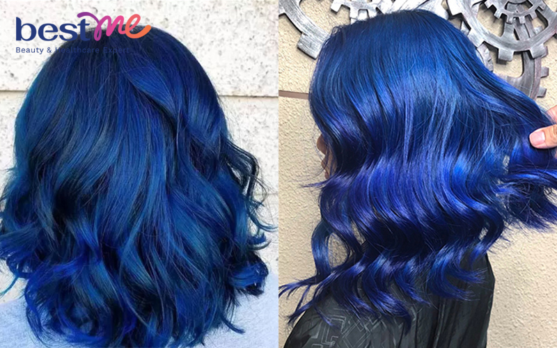 Công thức pha thuốc nhuộm tóc xanh dương các cấp độ - 2