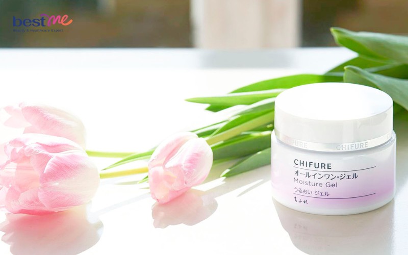 Kem dưỡng ẩm Chifure Moisture Gel giúp chăm sóc làn da nhẹ dịu, an toàn