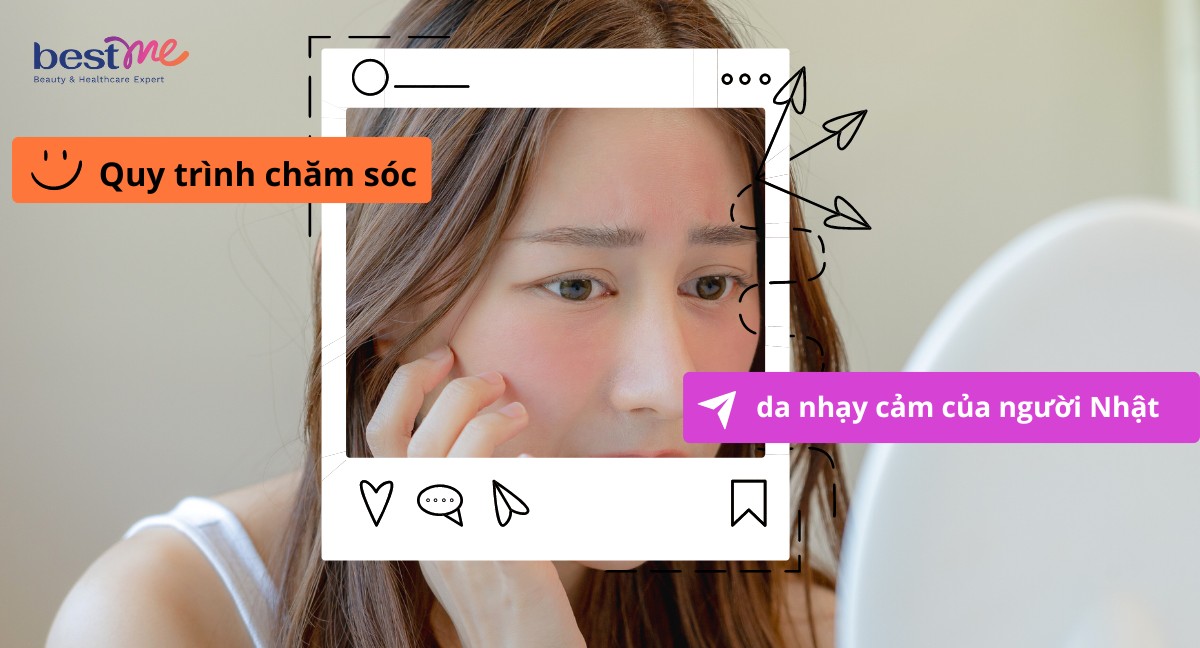 Khám phá quy trình chăm sóc da nhạy cảm của người Nhật