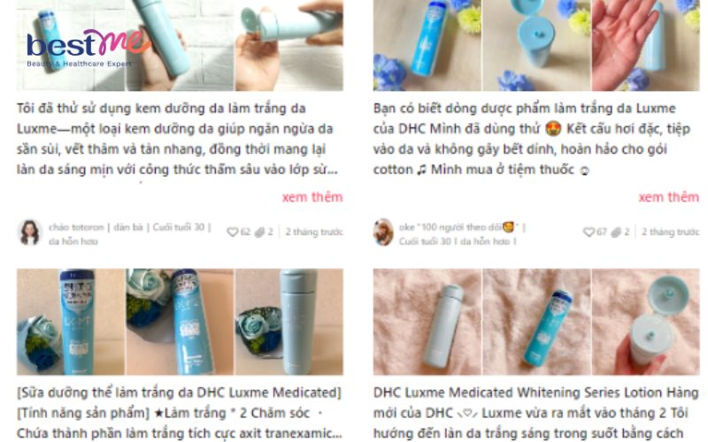 review-lotion-duong-trang-da-dhc-lx-me-whitening-lotion-7 Review Lotion dưỡng trắng da DHC LX-ME Whitening Lotion - 7