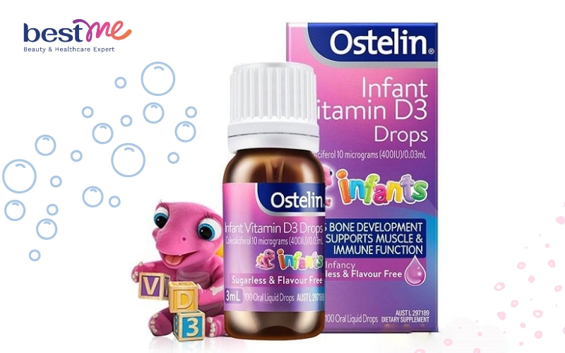 [Đánh giá] Ostelin Infant Vitamin D3 Drop có tốt không? - 1