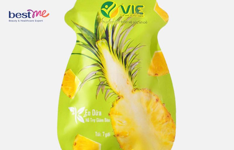 Kẹo dứa giảm cân VIC chứa Sibutramine và Phenolphtalein 