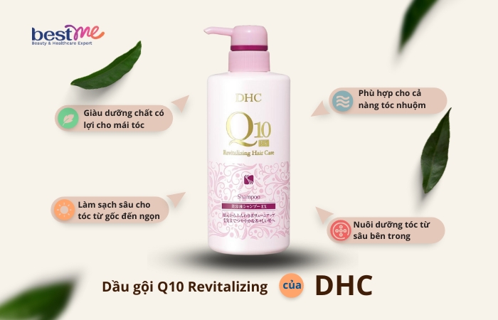 Dầu gội DHC Q10 Revitalizing Shampoo