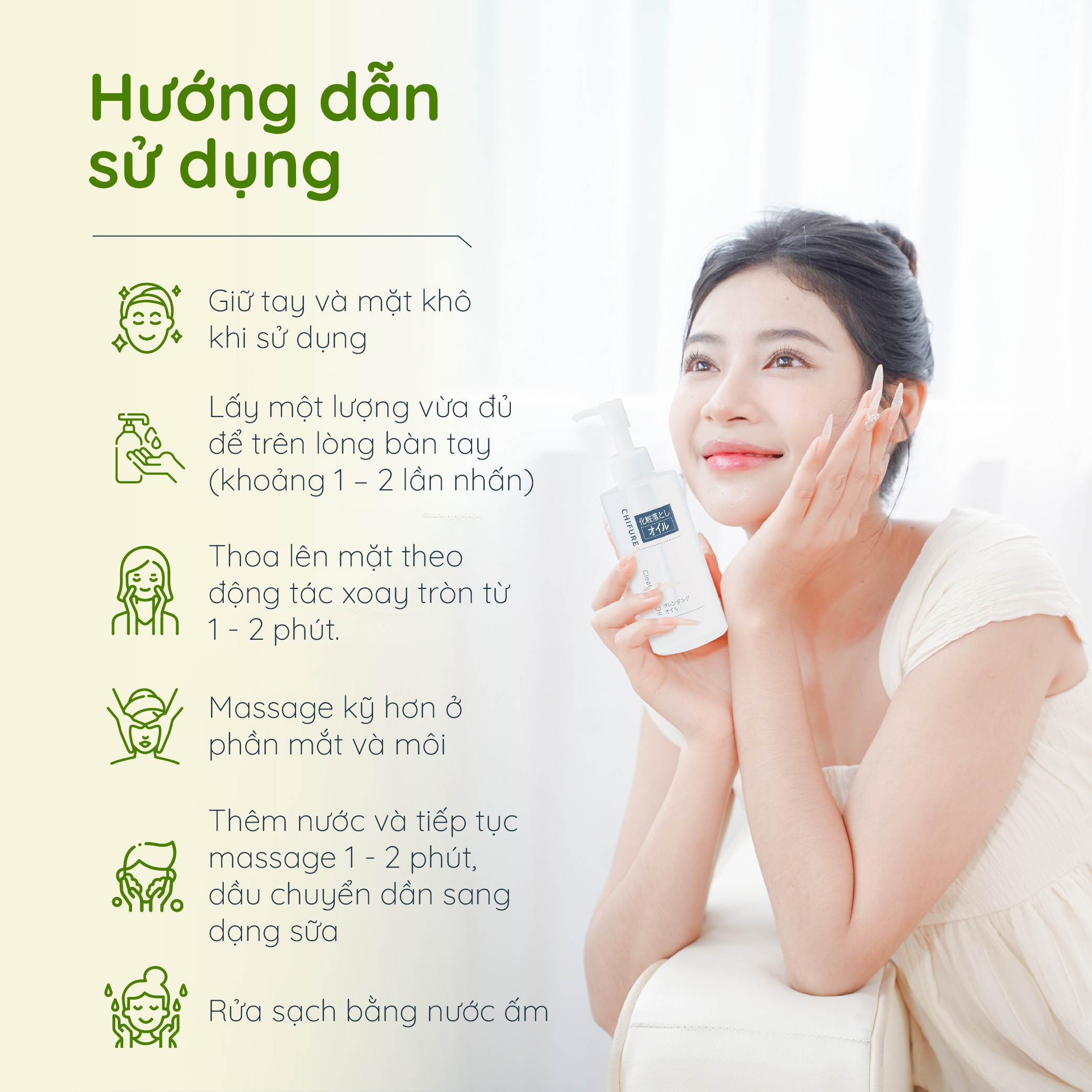 Dầu tẩy trang Chifure Cleansing Oil