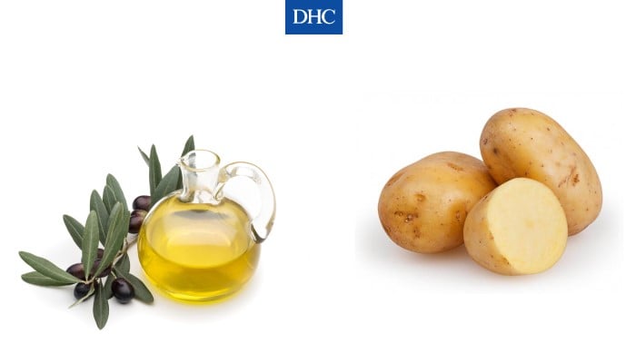 Dầu oliu và khoai tây có thể cải thiện làn da bị cháy nắng