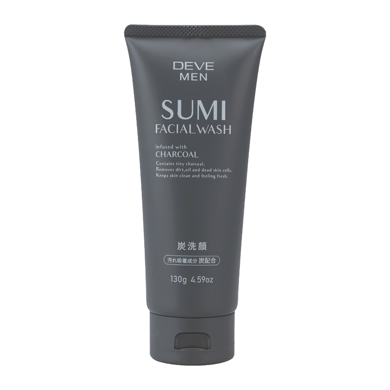 Sữa Rửa Mặt Làm Sạch Sâu Chứa Than Hoạt Tính Deve Men Sumi Facial Wash (130g)