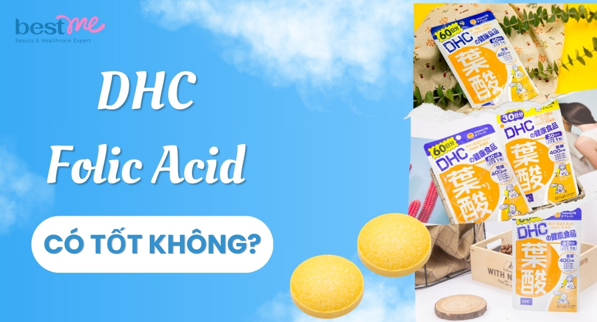 Review viên uống DHC Folic Acid Nhật Bản có tốt không?