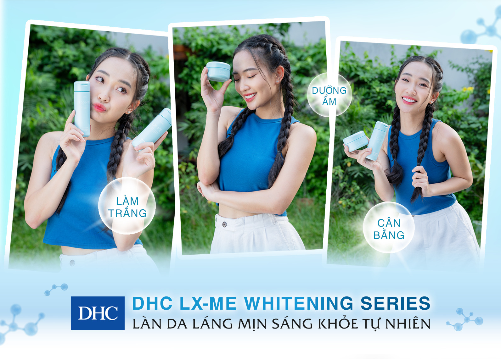 dưỡng trắng da dhc lxx-me