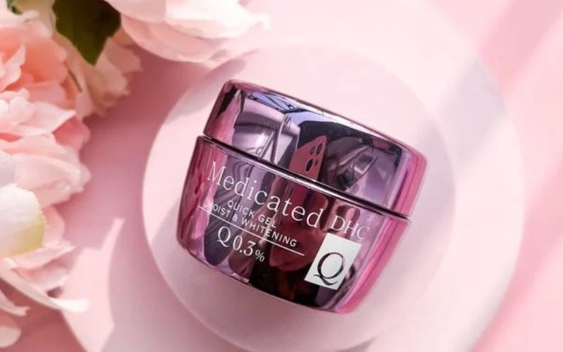 Làm trắng da với dòng sản phẩm DHC Q Quick Gel Moist & Whitening