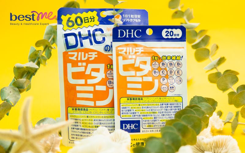 Bao bì đơn giản, tiện lợi của viên uống DHC vitamin tổng hợp