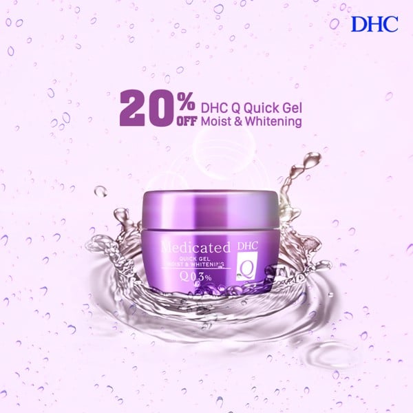 Gel dưỡng DHC - DHC Q Quick Gel Moist & Whitening