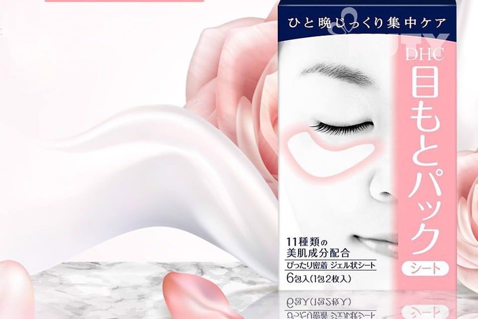 Review mặt nạ dưỡng da mắt DHC Pack Sheet Eyes