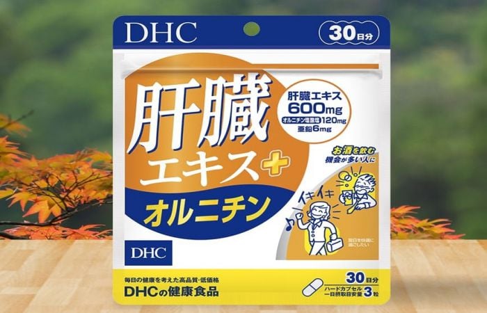 Nên dùng viên uống thải độc gan DHC Liver Essence + Ornithine