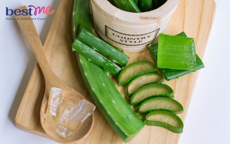 Dưỡng da tay bằng nha đam