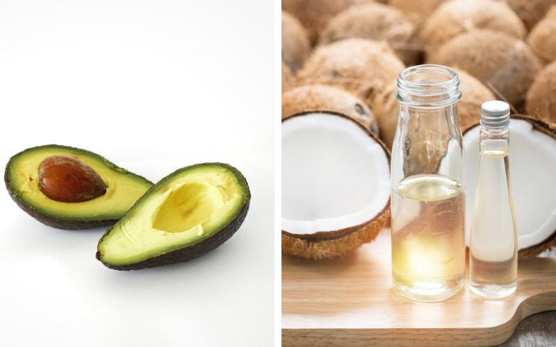 Dầu dừa kết hợp bơ để ủ tóc