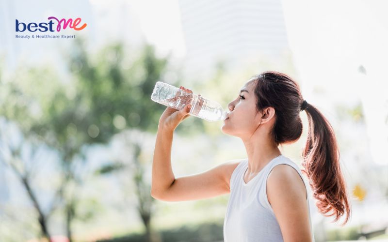 Uống đủ nước mỗi ngày