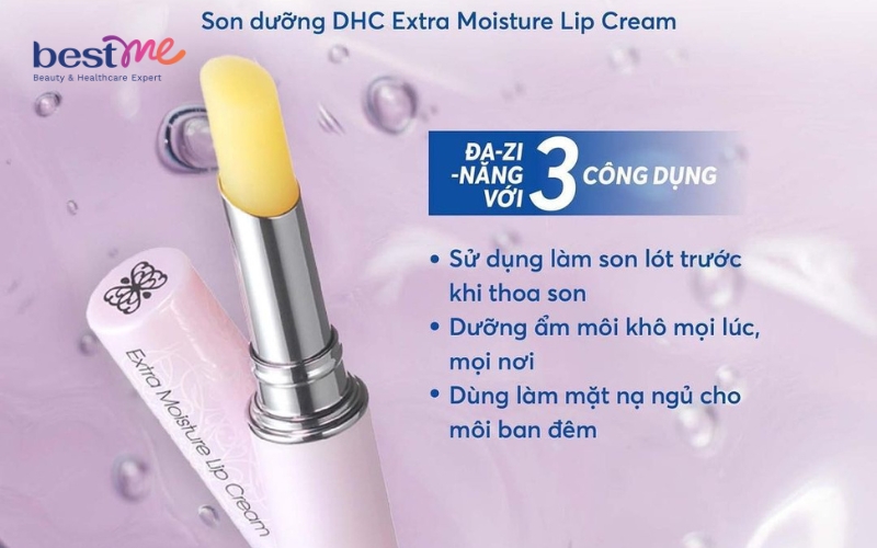 Chất son Extra Moisture Lip Cream giàu dưỡng chất tốt cho môi