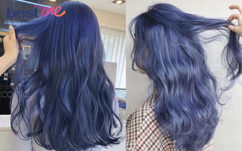 Công thức pha thuốc nhuộm tóc xanh dương các cấp độ - 3