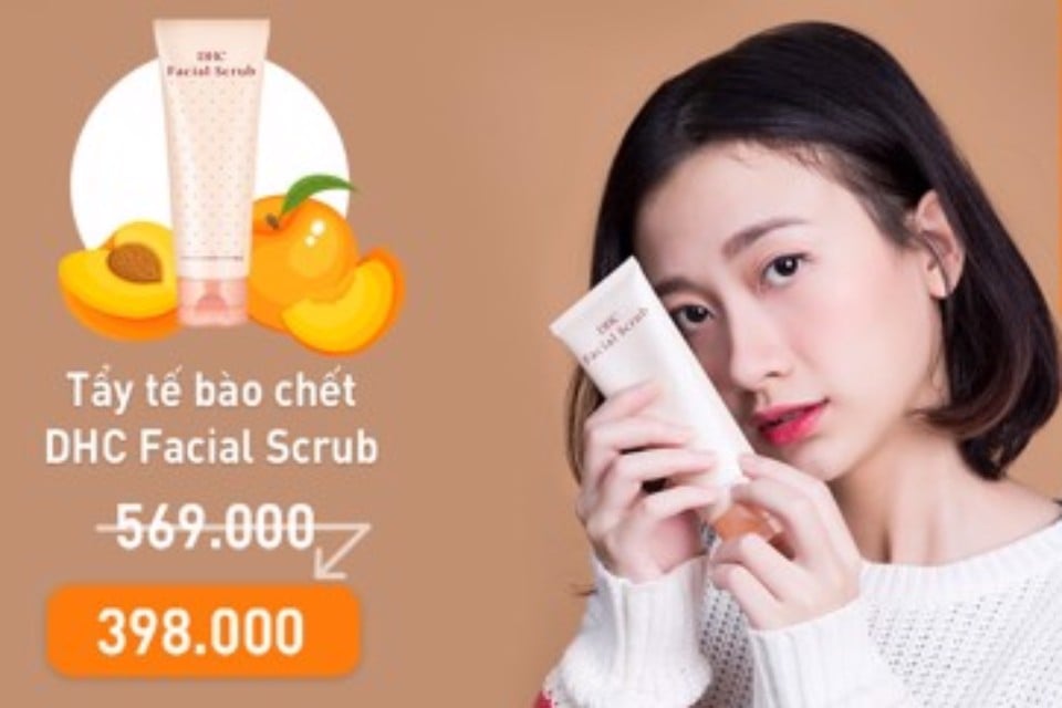 Tẩy da chết cùng Facial Scrub | DHC Thứ 3