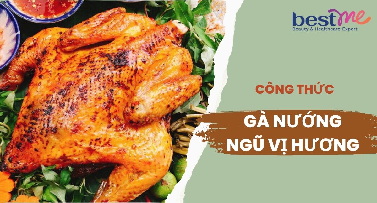 Bật mí công thức gà nướng ngũ vị hương giòn rụm bằng nồi chiên không dầu cực đơn giản