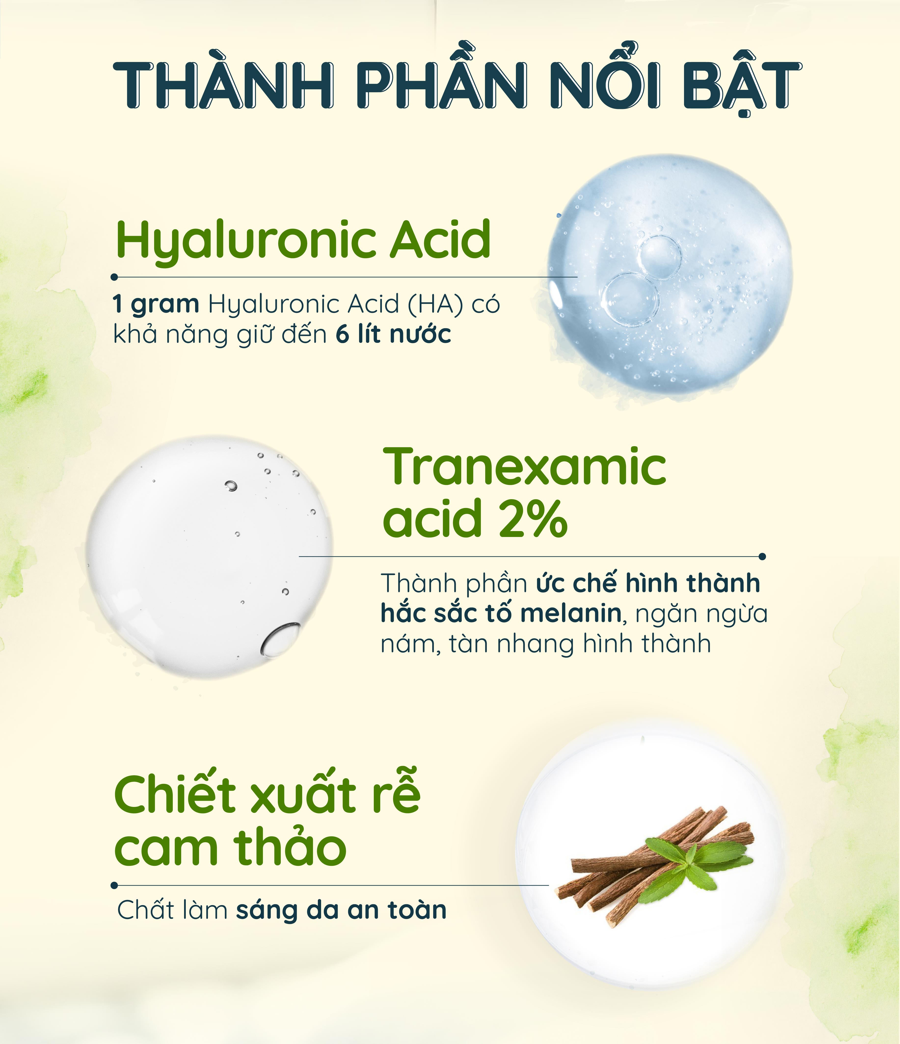 Gel dưỡng ẩm trắng da Chifure Whitening Moisture Gel