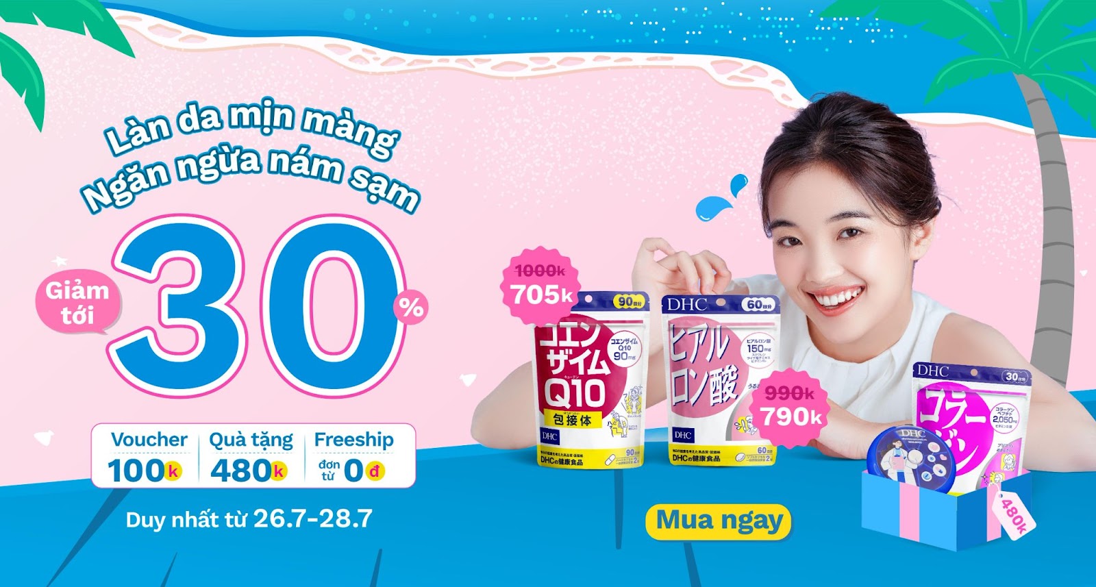 Giảm 30% BST thực phẩm chức năng DHC siêu HOT - 3