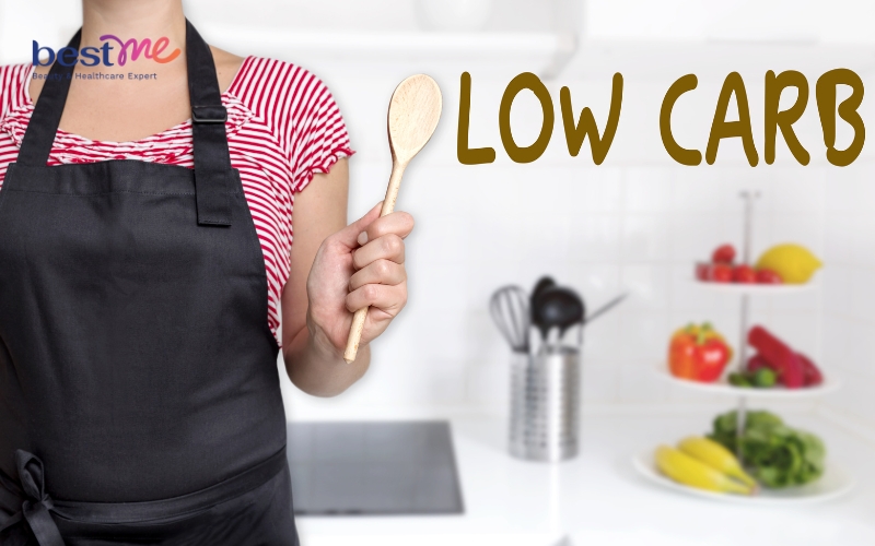 Khẩu phần ăn của chế độ low carb cần có sự cân đối của rau củ và thịt, đạm, protein