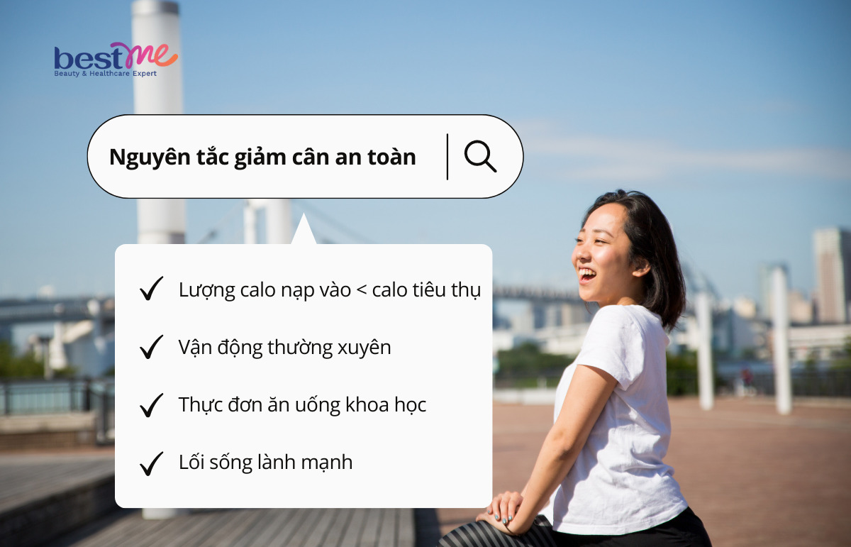 Nguyên tắc giảm cân an toàn