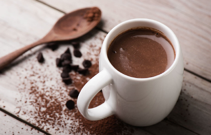 Uống cacao nóng giảm cân
