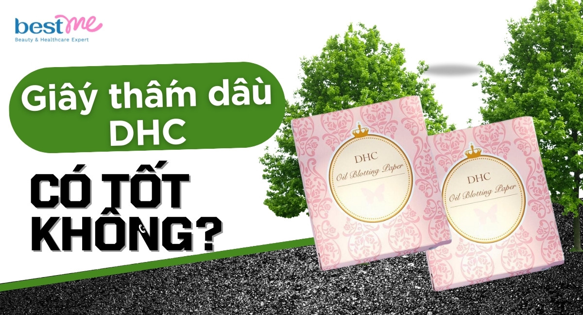Đánh giá giấy thấm dầu DHC Oil Blotting Paper có tốt không?