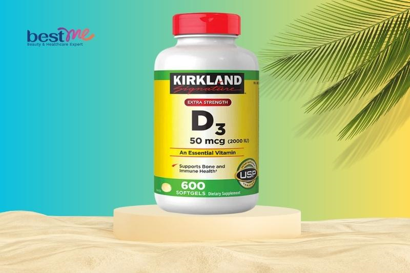 Giới thiệu viên uống Kirkland Vitamin D3 tốt cho xương khớp - 1