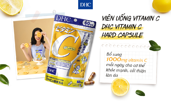 Viên uống vitamin C DHC