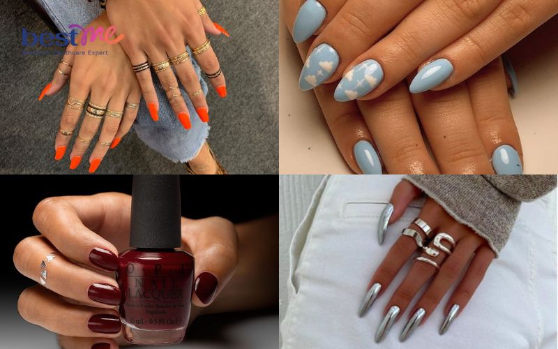 Mẫu nail tay cho da ngăm và nên sơn màu gì để trắng tôn da – Spa & Beauty  Salon