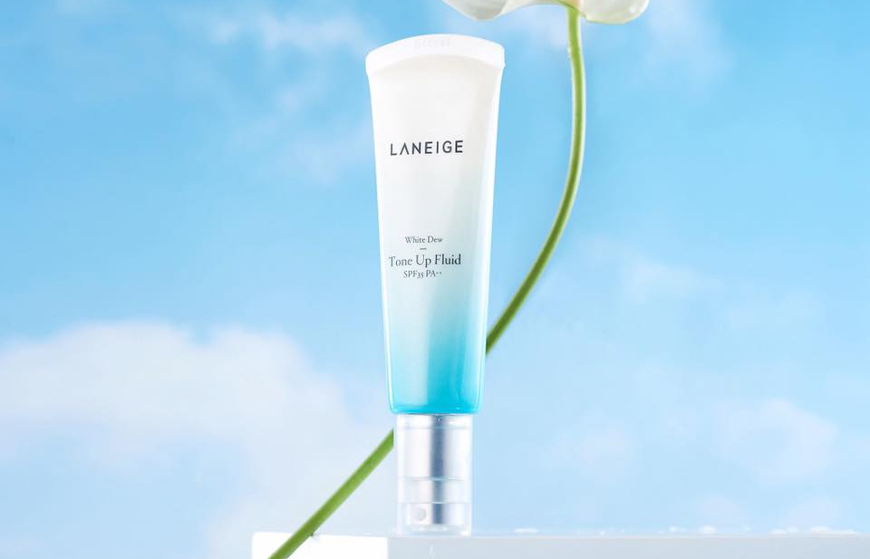 Kem dưỡng da chống nắng Hàn Quốc Laneige White Dew Tone Up Fluid
