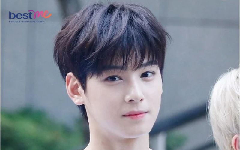 Gợi ý kiểu tóc nam hàn quốc cho mặt tròn giúp che khuyết điểm - 2