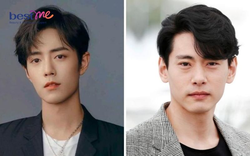 Gợi ý kiểu tóc nam hàn quốc cho mặt tròn giúp che khuyết điểm - 3