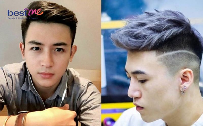 Gợi ý kiểu tóc nam hàn quốc cho mặt tròn giúp che khuyết điểm - 4