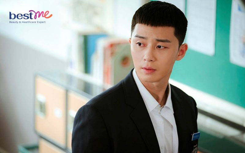 Gợi ý kiểu tóc nam hàn quốc cho mặt tròn giúp che khuyết điểm - 6