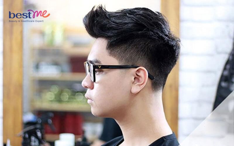 Gợi ý kiểu tóc nam hàn quốc cho mặt tròn giúp che khuyết điểm - 8