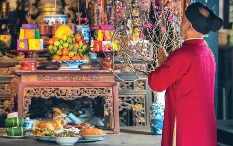 Hướng dẫn cách bày mâm cúng ông Táo đủ món, đúng lễ nghi - 4