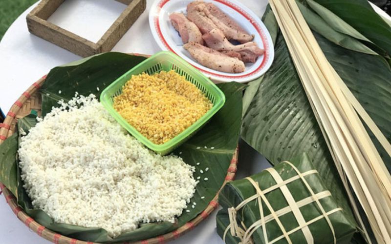 huong-dan-cach-lam-banh-chung-ngot-la-mieng-cho-ngay-tet-2 Hướng dẫn cách làm bánh chưng ngọt lạ miệng cho ngày Tết - 2