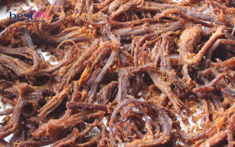 huong-dan-cach-lam-bo-kho-soi-cuc-ngon-khong-can-lo-nuong-6 Hướng dẫn cách làm bò khô sợi cực ngon không cần lò nướng - 6
