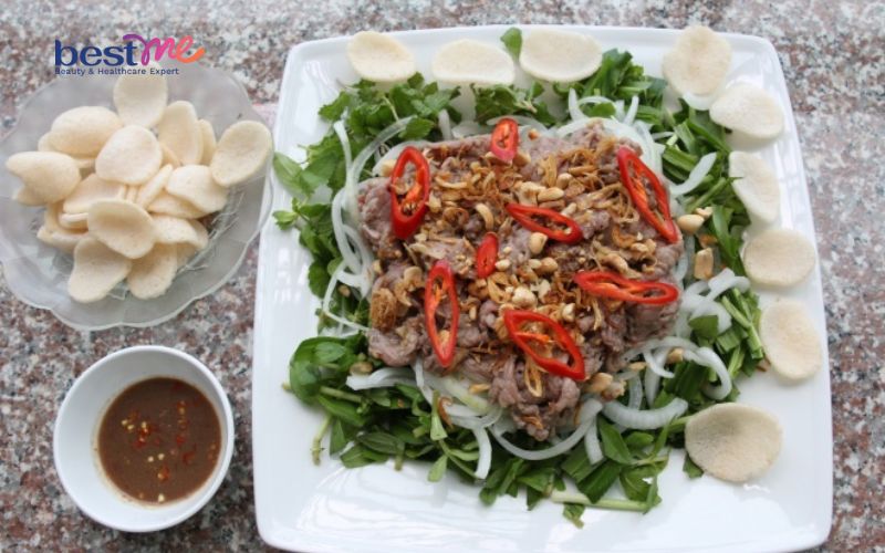 huong-dan-cach-lam-bo-tai-chanh-hanh-tay-chua-ngot-cuc-ngon-1 Hướng dẫn cách làm bò tái chanh hành tây chua ngọt cực ngon - 1